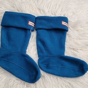 Hunter Blue Fleece Boot Liners